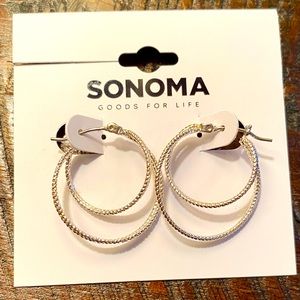 Silver Sonoma Earrings from Kohls.